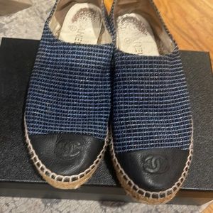 Chanel tweed espadrilles sizes 41